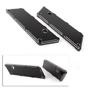 n[[c[O[hLO FLHR 93-13 ubNX[vJbgThobOb`Jo[p For Harley Touring Road King FLHR 93-13 Black Slope Cut Saddlebag Latch Covers