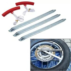 ԃI[goCp 12 C`^CCXLbhc[ƐԂ^CیJo[ For Car Motorcycle 12Inch Tire Repair Skid Tool With Red Tire Protection Cover