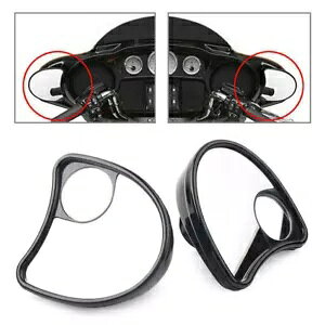2X ALppTCh~[tFAOtBbgc[OGNgOCh 2X Rear Wide Angle Blind Spot Side Mirror Fairing Fit Touring Electra Glide
