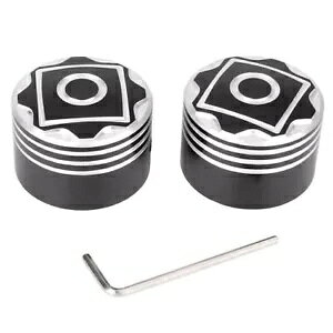 CNC A~jE tg ANX ibg Jo[ {g n[[ c[O \teC [hLOɓK CNC Aluminum Front Axle Nut Cover Bolt Fit Harley Touring Softail Road King