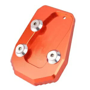 �I�����W �L�b�N�X�^���h �T�C�h�t�b�g�X�^���h �����p�b�h ���}�n MT09 2013 2014 15 16 �ɓK�� Orange Kickstand Side Foot Stand Extension Pad Fit Yamaha MT09 2013 2014 15 16 �y���s�A���i�z