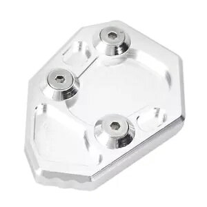 LbNX^h TChX^h v[g pbh tBbg BMW S1000RR 2010-14 11 12 13 Vo[ Kickstand Side Stand Extension Plate Pad Fit BMW S1000RR 2010-14 11 12 13 Silver