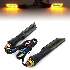 2 x jo[TI[goC 12V LED ^[VOiCWP[^[e[Ao[Cg 2 x Universal Motorcycle 12V LED Turn Signal Indicators Tail Amber Light
