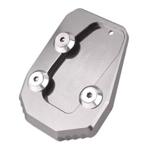 �L�b�N�X�^���h �T�C�h�t�b�g�X�^���h �����p�b�h�v���[�g ���}�n MT09 2013-15 16 �O���[�ɓK�� Kickstand Side Foot Stand Extension Pad Plate Fit Yamaha MT09 2013-15 16 Gray �y���s�A���i�z