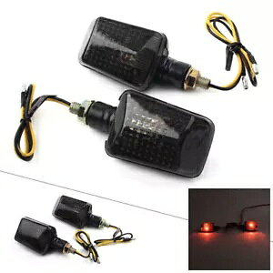 2× I[goC 8mm 12V LED ^[VOiCWP[^[ Ao[dCg jo[T 2× Motorcycle 8mm 12V LED Turn Signal Indicator Amber Bulb Lights Universal