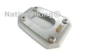 GIVI ES9251 VOGE VALICO 650DS 2021 TChX^h ChT|[gtbg A~/inox 650 DS GIVI ES9251 VOGE VALICO 650DS 2021 SIDE STAND WIDE SUPPORT FOOT alu/inox 650 DS