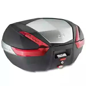 GIVI V47 ���m�L�[ �g�b�v �{�b�N�X �u���b�N �V�i 47 L �g�b�v�P�[�X�A�A���~�j�E�� �g�b�v �p�l���t�� GIVI V47 MONOKEY TOP BOX BLACK BRAND NEW 47 L TOP CASE WITH ALUMINIUM TOP PANEL �y���s�A���i�z