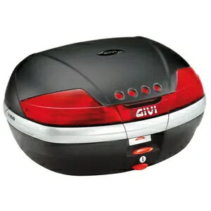 GIVI V46N mL[ gbv{bNX + obNXg E95S V46 gbv{bNX P[X 46 bg GIVI V46N MONOKEY TOPBOX + BACKREST E95S V46 TOP BOX CASE 46 ltr