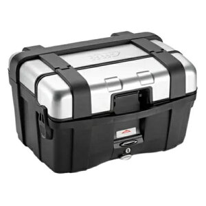 �z���_ NC 750 X 2020 GIVI �g���b�J�[ TRK46N �g�b�v�{�b�N�X�P�[�X + 1146FZ ���b�N + M5 �v���[�g HONDA NC 750 X 2020 GIVI TREKKER TRK46N TOP BOX CASE + 1146FZ RACK + M5 PLATE �y���s�A���i�z