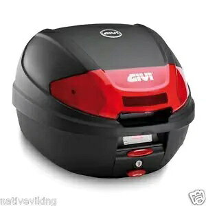 GIVI E300N2 TOP BOX gbvP[X 30bg ubN gbv{bNX mbNgbv{bNX  GIVI E300N2 TOP BOX Top Case 30 Litre Black Topbox Monolock topbox no fittings