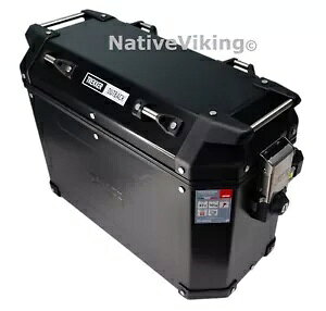 GIVI gbJ[ AEgobN 37  OBKN37BL pjA ubN A~jE GIVI TREKKER OUTBACK 37 LEFT SIDE OBKN37BL Pannier BLACK Aluminium