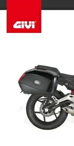 Kawasaki Z 650 2017 GIVI PLX4117 bNt[ + V35 pjATChP[X ER650HHF Kawasaki Z 650 2017 GIVI PLX4117 RACK FRAMES + V35 PANNIERS SIDE CASE ER650HHF