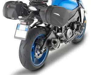 �X�Y�L GSX-S1000 2023 GIVI ST609 EASYLOCK �T�C�h�p�j�A + TE3119 �z���_�[���b�N Suzuki GSX-S1000 2023 GIVI ST609 EASYLOCK SIDE PANNIERS + TE3119 Holder Racks �y���s�A���i�z