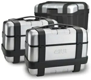 GIVI gbJ[ oCN pjA 3 X P[X (2 x 33L & 1 x 46L) gbJ[ A~jE P[X GIVI TREKKER MOTORCYCLE PANNIERS 3 X CASES (2 x 33L & 1 x 46L) TREKKER ALU CASES