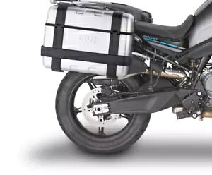 z_ gUv 750 2023 GIVI PLO1201MK TChP[XbN + TREKKER 46+33 pjA HONDA TRANSALP 750 2023 GIVI PLO1201MK Side Case Rack + TREKKER 46+33 Panniers