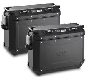 BMW R 1300 GS �p�j�A GIVI PLO5143CAM �T�C�h���b�N + 2 x �g���b�J�[ �A�E�g�o�b�N 48+37 BMW R 1300 GS PANNIERS GIVI PLO5143CAM SIDE RACKS + 2 x TREKKER OUTBACK 48+37