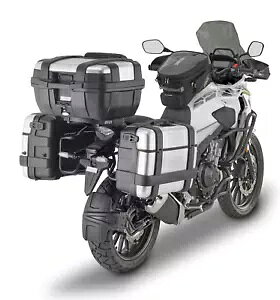 z_ CB500X 2017 pjAZbg + gbv{bNXZbg GIVI PL1121 + TREKKER mL[ 3 { Honda CB500X 2017 Pannier Set + Top Box Set GIVI PL1121 + 3 x TREKKER monokey
