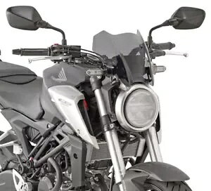 z_ CB125R 2023 tCXN[ X[N CB 125 R Wr A1164 EBhXN[ HONDA CB125R 2023 Fly SCREEN smoked specific CB 125 R Givi A1164 WINDSCREEN