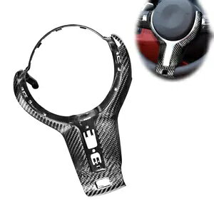 �Ԃ̃X�e�A�����O�z�C�[���g���������g���� BMW F20 F22 F30 F31 F32 F33 F36 �ɓK�� Car Steering Wheel Trim Replacement Trim Fit for BMW F20 F22 F30 F31 F32 F33 F36