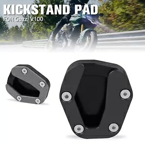 Moto Guzzi V100 �}���f�� 23-24 �T�C�h�X�^���h�L�b�N�X�^���h���L�v���[�g�G�N�X�e���V���� For Moto Guzzi V100 Mandello 23-24 Side Stand Kickstand Enlarger Plate Extension �y���s�A���i�z