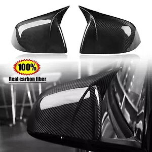 M スタイル リアルカーボンファイバー サイドミラーカバー キャップ 2020-2024 テスラ モデル Y M STYLE REAL CARBON FIBER SIDE MIRROR COVERS CAPS FOR 2020-2024 TESLA MODEL Y