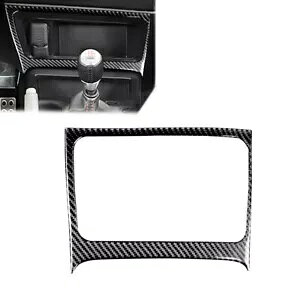 z_ VrbN 8th  2006-2011 J[{t@Co[CeAR\[[{bNXg For Honda Civic 8th Gen 2006-2011 Carbon Fiber Interior Console Storage Box Trim