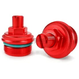 プリロードアジャスターフォークボルトネジヤマハ Yzf-R3 ヤマハ MT-03 2019-2023 レッド Preload Adjuster Fork Bolt Screw For Yamaha Yzf -R3 Yamaha MT-03 2019-2023 Red
