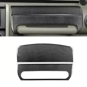 W[vO[ JK 2007-2010 AJ[{t@Co[_bV{[hcmA[Xggp For Jeep Wrangler JK 2007-2010 Real Carbon Fiber Dashboard Co-pilot Armrest Trim