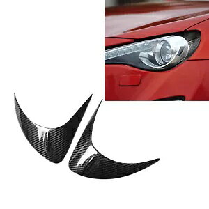2x J[{t@Co[wbhCg܂ԂJo[g^ 86 GT86 TCI FR-S Xo BR-Z 2x Carbon Fiber Headlight Eyelid Cover For TOYOTA 86 GT86 SCION FR-S SUBARU BR-Z