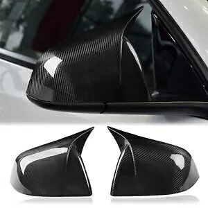 eXf Y 2020-2023 M X^CAJ[{t@Co[TCh~[Jo[Lbv For TESLA Model Y 2020-2023 M Style Real Carbon Fiber Side Mirror Covers Caps
