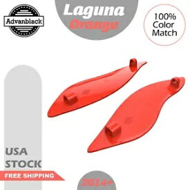 ラグナ オレンジ 調整可能なフェアリング エア ディフレクター ハーレー ストリート 2014+用 Laguna Orange Adjustable Fairing Air Deflectors For Harley Street 2014+