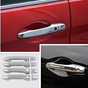 ABS クローム外装スマートドアハンドルカバートリムホンダ CR-V CRV 2012-2016 ABS Chrome Exterior Smart Door Handles Cover Trim For Honda CR-V CRV 2012-2016