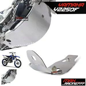 ZETA ED XLbhv[g & MX OChv[gVo[}n YZ250F YZ250FX 2010-2013 ZETA ED Skid Plate & MX Glide Plate silver For YAMAHA YZ250F YZ250FX 2010-2013