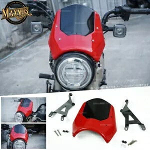bh[^[oCU[V[htgKXz_ CT125 TRAIL125 n^[ 2020-2024 ɓK RED METER VISOR SHIELD WINDSHIELD FIT FOR HONDA CT125 TRAIL125 HUNTER 2020-2024