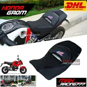 MAX777 pfAJ[{V[gXeb` ubN z_ GROM125 2021-23 p MAX777 REPLACEMENT DUAL CARBON SEAT STITCH BLACK FIT FOR HONDA GROM125 2021-23