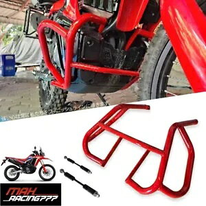 NbVo[veN^[ GWK[ht[ bh z_ CRF 300 [ 2020-2022p CRASH BAR PROTECTOR ENGINE GUARD FRAME RED FOR HONDA CRF 300 RALLY 2020-2022