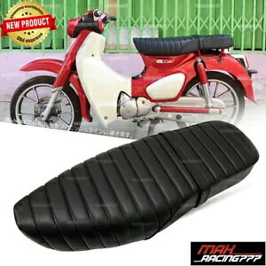 pOV[ghCo[ _uubN z_ X[p[Ju C125 2023-2024p REPLACEMENT LONG SEAT DRIVER DOUBLE BLACK FIT FOR HONDA SUPER CUB C125 2023-2024