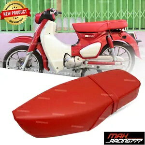pOV[ghCo[ _ubh z_ X[p[Ju C125 2023-2024p REPLACEMENT LONG SEAT DRIVER DOUBLE RED FIT FOR HONDA SUPER CUB C125 2023-2024
