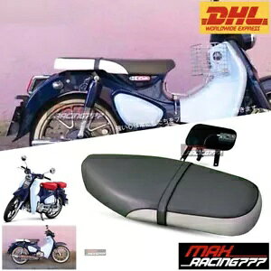 pV[gNbV O _u O[ z_ X[p[Ju C125 2018-2023p REPLACEMENT SEAT CUSHION LONG DOUBLE GRAY FIT FOR HONDA SUPER CUB C125 2018-2023