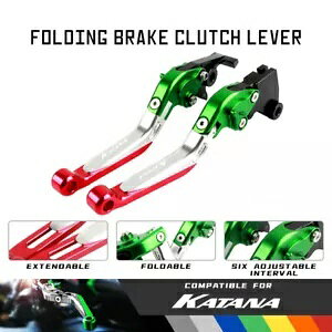\Ȋg CNC ܂肽݃u[LNb`o[tBbgXYLJ^i 1100 91-1993 Adjustable Extend CNC Folding Brake Clutch Lever Fit SUZUKI Katana 1100 91-1993