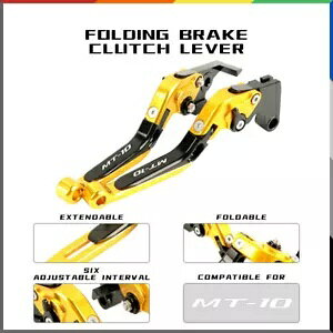 I[goC CNC ܂肽݃u[LNb`o[Lbg}n MT-10 FZ10 MT10 16-20 Motorcycle CNC Folding Brake Clutch Levers Kit Fit YAMAHA MT-10 FZ10 MT10 16-20