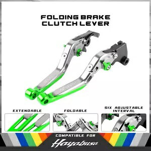 g CNC ܂肽݃u[LNb`o[tBbgXYLnuT GSX1300R 97-07 Adjust Extend CNC Folding Brake Clutch Lever Fit SUZUKI HAYABUSA GSX1300R 97-07