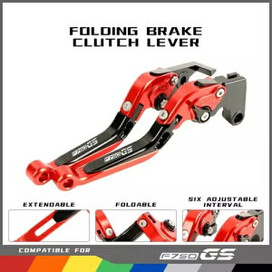 I[goC\Ȋg CNC ܂肽݃u[LNb`o[tBbg BMW F750GS 18-22 Motorcycle Adjustable Extend CNC Folding Brake Clutch Lever Fit BMW F750GS 18-22