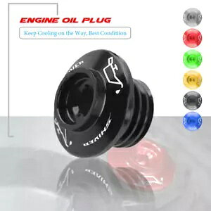 �G���W���t�B���^�[�L���b�v�v���O�t�B���[�J�o�[�l�W�i�b�g�A�v�����A SHIVER 750 07-16 �ɓK�� Engine Filter Cap Plug Filler Cover Screw Nut fit for Aprilia SHIVER 750 07-16 �y���s�A���i�z