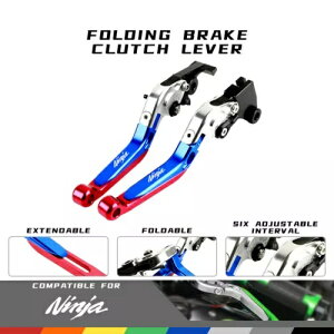 CNC ܂肽݃u[LNb`o[Lbg JTLjW ZX-6 ZX9R 98-1999 ZXR400 ɓK CNC Folding Brake Clutch Levers Kit Fit KAWASAKI NINJA ZX-6 ZX9R 98-1999 ZXR400