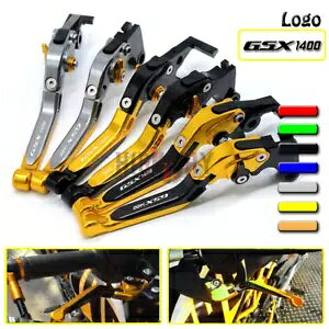 \Ȑ܂肽݃u[LNb`o[ZbgXYL GSX1400 GSX 1400 01-07 Adjustable Folding Brake Clutch Lever Set For Suzuki GSX1400 GSX 1400 01-07
