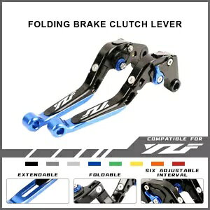 g CNC ܂肽݃u[LNb`o[tBbg}n YZF750R YZF1000R T_[ Adjust Extend CNC Folding Brake Clutch Lever Fit YAMAHA YZF750R YZF1000R Thunder