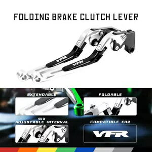 g CNC ܂肽݃u[LNb`o[ z_ VFR 1200/F VFR1200 10-14 ɓK Adjust Extend CNC Folding Brake Clutch Levers Fit HONDA VFR 1200/F VFR1200 10-14