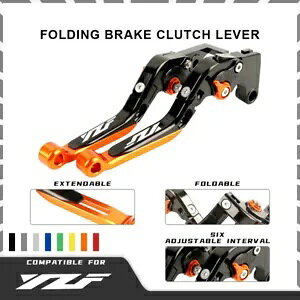 g CNC ܂肽݃u[LNb`o[ }n YZF R125 YZF-R125 12-13 ɓK Adjust Extend CNC Folding Brake Clutch Levers Fit YAMAHA YZF R125 YZF-R125 12-13
