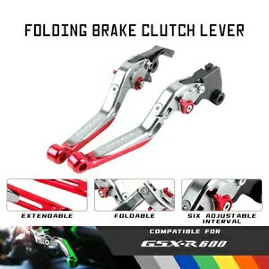 CNC ܂肽݃u[LNb`o[Lbg XYL GSXR 600 GSX-R K6 K8 06-10 ɓK CNC Folding Brake Clutch Levers Kit Fit SUZUKI GSXR 600 GSX-R K6 K8 06-10